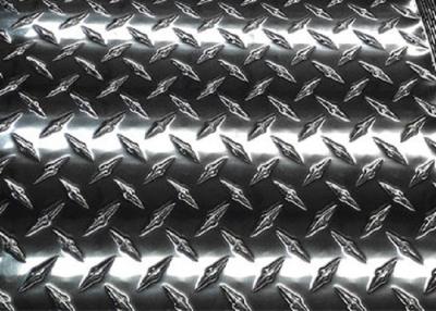 China Diamond Embossed Aluminum Sheet 1050 1060 3003 H14 modeló la hoja de aluminio en venta