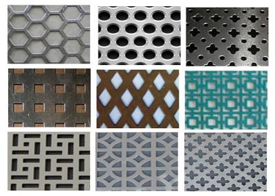 China Punching Square Hexagonal Perforated Sheet 3003 H14 For Acoustic Wall Panels for sale