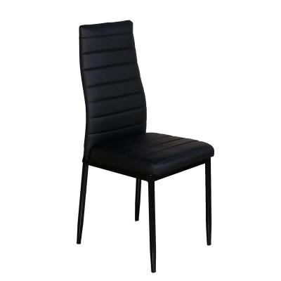 China Chair For Kitchen Restaurant Chair Modern High Quality Leather Nordic PU Upholstered Dining Chair Chair For Kitchen Restaurant Chair Modern High Quality Leather Nordic PU Upholstered Dining Chair for sale