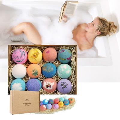 China Organic Soaking Ball Set Bath Bomb Badebomben Bath Bomb Gift Vegan, Relaxing and Nourishing for sale