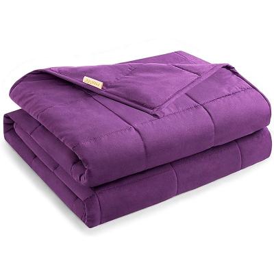 China Factory Supply Anti-static Heavy Blanket Weighted Blanket For Kids Glass Beads Weight Blanket for sale