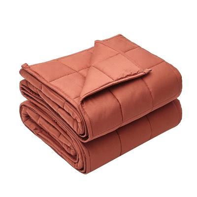 China Anti-Static Hot Popular Weighted Blanket For Kids Premium Heavy Blanket Big Relax Sensory Weight Blanket for sale