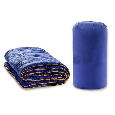 China Travel Anti-Static Outdoor Blanket Lightweight Duck Down Blanket High Quality Portable Hike Blanket for sale