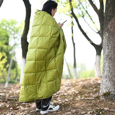 China 2022 Hot Popular Waterproof Anti-static Down Puffy Outdoor Blanket Camping Blanket Covering for sale