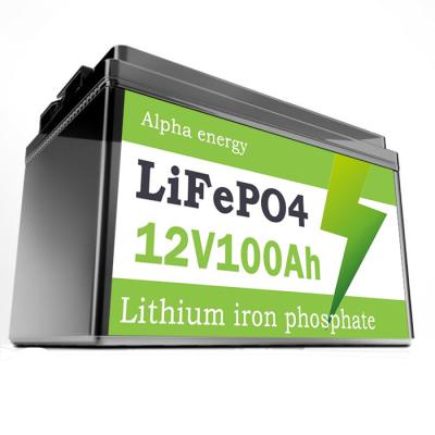 China Toys ALP 12v100ah 12 volt batteries lithium  ion 12v 100ah lifepo4 battery for sale