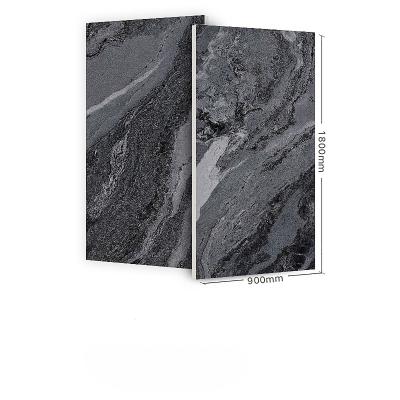 中国 現代の黒石 900X1800mm 室内と屋外のための床タイル 販売のため