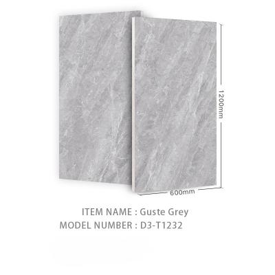 China Modern Marble Effect Tiles 600x1200mm Glossy/Matte Floor/Wall Tile for sale