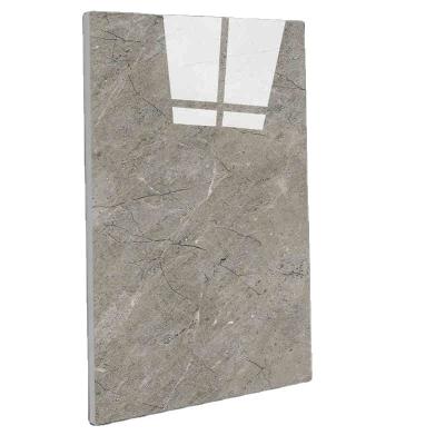 China 600 X 1200 MM Grijze Vintage Textured Stone Imitatie oppervlak Moderne badkamer tegels Te koop