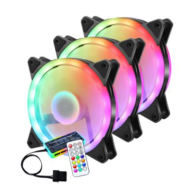 China Custom Computer Case Rainbow 80Mm 120Mm Computer Cooling Usb Fan Kit Case Filter Wentylator Chlodzacy Obudowy RGB For PC for sale