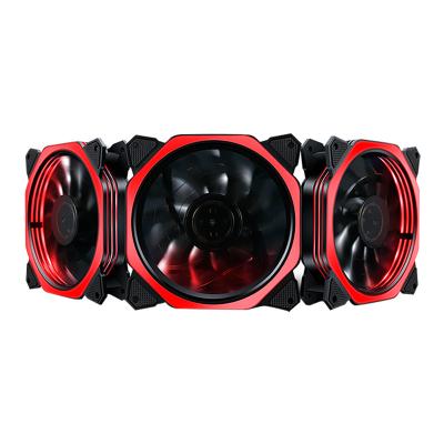 China Quiet Computer Case Computer RGB Cooler Fans 120mm With Remote Control for sale