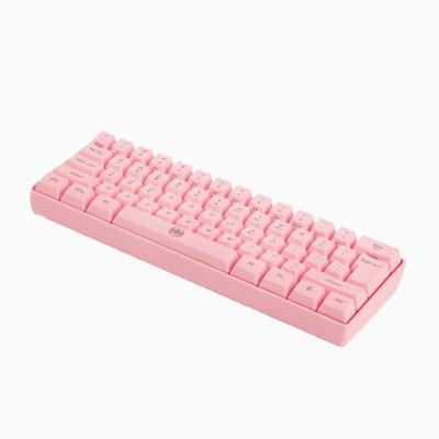 China ABS 2.4G wireless keyboard mini teclados inalambrico gamer RGB gaming keyboard for sale