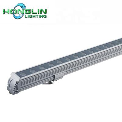 China 36W hotel waterproof outdoor linear light ip65 dmx RGB LED wall seal 3000K led linear light for sale