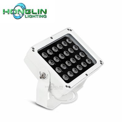 China Sports stadiums 24W single color RGB rgbw DMX512 led outdoor landscape stadium flood lighting for sale