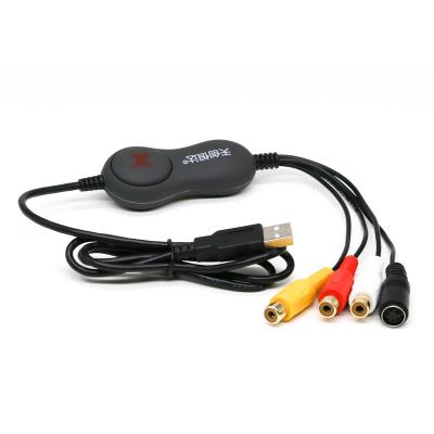 China plug and play easycap TCHD S-video IOS Win10 Android audio video capture device for sale