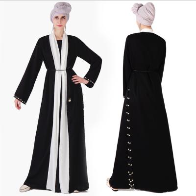 China Viscous Cotton Logo Dress Long Sleeve Women Dresses Spring and Autumn Morrocan Kaftan Dresses from Turkey for sale