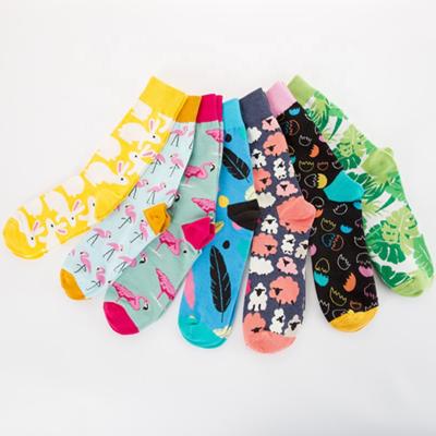 China KANGYI Novelty Viable Funny Socks Dress Cotton Colorful Fancy Crew Crazy Socks Male Bangs Wholesale for sale