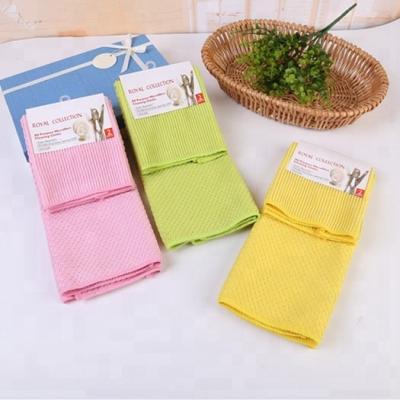 China Compressed Hot Sale 40*60cm 400gsm Microfiber Cloth Infused Cloth Car Wash Towel Microfiber Towel Lightweight Cleaning Cloth for sale