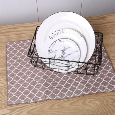 China Sustainable 01-04 mm Customize Kids Dining Table Place Mat Baby Washable Anti Slip Table Place Mat for sale