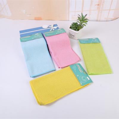 China Factory Wholesale Non-marking Microfiber Quick-drying Compressed Absorbent Car Cleaning Polishing Towel for sale