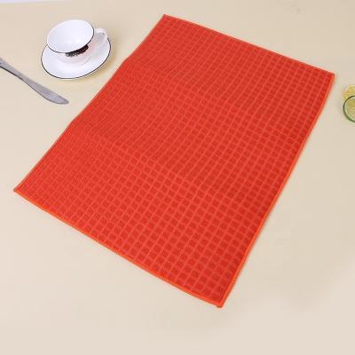 China Sustainable Table Mats And Coasters Dish Microfiber Table Mats Luxury Dishes Drying Mat Microfiber Place Mat for sale