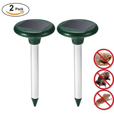 China Drop Sonic Pest Garden Mouse Ultra Desktop Solar Power Mosquito Killer Mole Snake Bird Mouse Repellent for sale