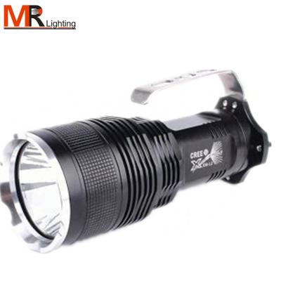 China Aluminum LED Battery Powered Handheld Tactical Aluminum Rechargeable Searchlight for sale