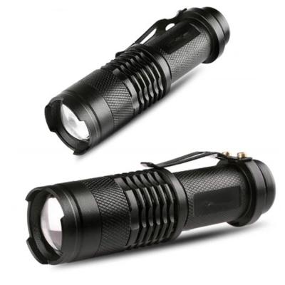 China SK-68 Tactical Zoomable Camping Lamp 3w 300lm Adjustable Focus Torch Light 3 Modes Mini Q5 LED Handheld Flashlight for sale