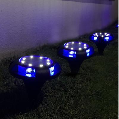 China 4/8/12/16 LED Solar Earth Light Residential Waterproof Can Be Used For Garden Walkway Deck Light Family Yard Driveway Lawn Road for sale