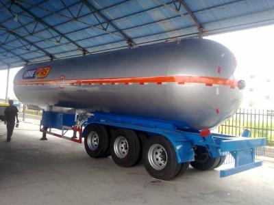 China CLW brand best price 56CBM 3 axles Butane gas LPG tanker semitrailer for sale, 56,000L lpg gas trailer for Butane for sale