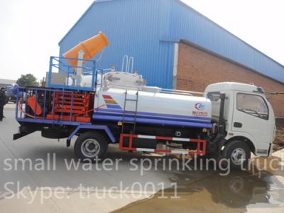 China dongfeng brand Small water tank with air-assisted sprayer for sale, hot sale cistern truck with pesticide -spraying for sale