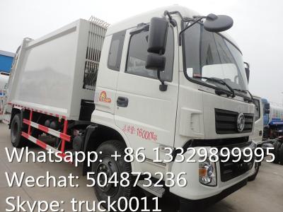 China dongfeng tianjin 10cbm-12cbm garbage compactor truck for sale,best price dongfeng 4*2 LHD refuse garbage truck for sale for sale