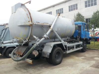 China dongfeng 170hp 7000L sewage suction truck for sales, septic tanker truck for exported for sale