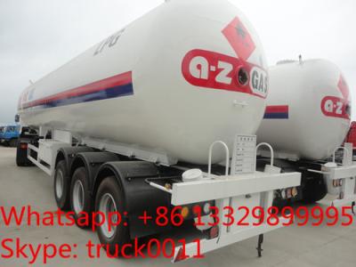 China export model bulk lpg gas cooking propane tanker trailer,factory direct sale CLW brand propane gas tank semitrailer for sale