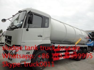 China dongfeng tianjin 16me best quality vacuum sewage suction truck for sale,factory sale best price sludge tank truck, for sale