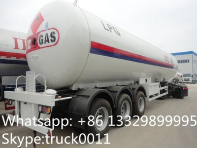 China CLW brand 24.5tons bulk lpg gas tank trailer for sale, factory sale ASME standard lpg gas propane tanker trailer for sale