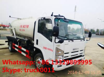 China 2020s new best price ISUZU vacuum truck for sale, ISUZU sewage suction truck for sale, sludge tank truck for sale for sale