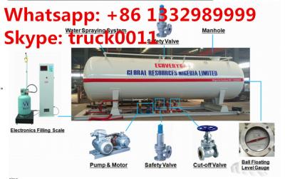 China 60,000L mobile lpg gas bottle cylinders filling station, mobile skid-mounted lpg gas refilling station for gas bottles for sale