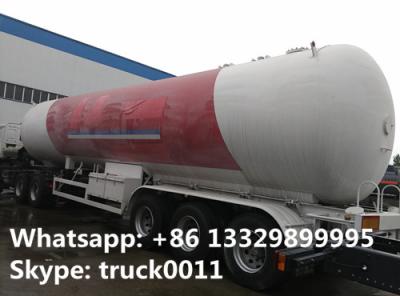 China FUWA leaf spring suspension triple axles 25ton lpg gas trailer for sale, lpg gas trailer for AA RANO COMPANY in Nigeria for sale