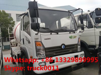 China factory sale best price Sino truck 4x2 concrete mixer truck,good price SINOTRUK Wangpai 4m3 Mixer Truck for sale for sale