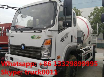 China factory sale 4*2 SINOTRUK wangpai 4m3 concrete mixer truck for sale, SINO TRUK Wangpai brand 4cubic meters cement mixe for sale