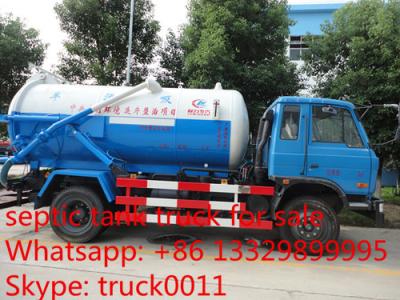 China Economic classical high capacity sewage suction truck, dongfeng brand cheapest price vacuum sewage suction truck for sale