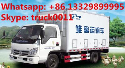 China Hot sale forland brand 20,000-25,000 day old  chicks transported truck, best price forland baby duck delivery truck for sale