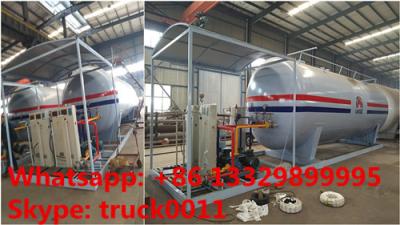 China hot sale! 25tons skid lpg gas station with 5 digital weigthing scales for gas cylinders, skid lpg gas refilling plant for sale