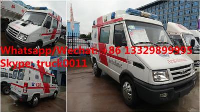 China Wholesale High quality and low price IVECO 4*2 LHD diesel mobile transiting ambulance,IVECO ambulance vehicle for sale for sale