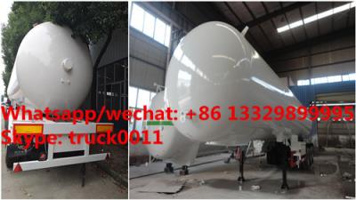 China Factory sale best price 56cbm propane gas transported trailer, HOT SALE! high quality and cheaper price lpg tank trailer for sale