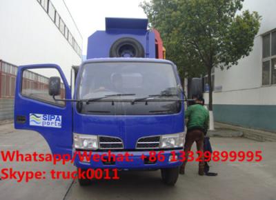 China customized CLW 4*2 LHD side garbage bin lifter truck for sale, HOT SALE! lowest price CLW brand side loader garbge truck for sale