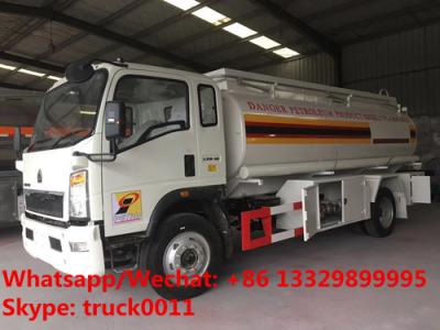 China customized OEM SINO TRUK HOWO 10M3 refueler truck for sale, Factory sale good price HOWO 4*2 LHD oil dispensing truck for sale