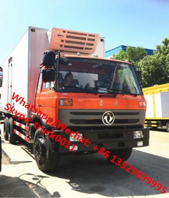 China durable best price dongfeng 6*4 LHD 210hp 15tons refrigerator truck for sale, Wholesale OEM customized cold room truck for sale