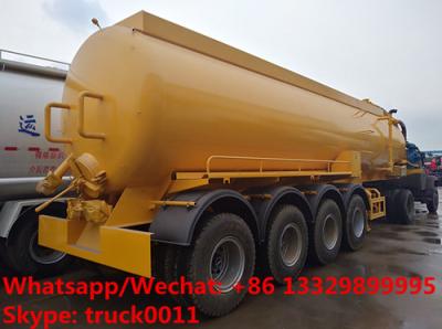 China high quality and competitive price customized CLW brand 4 axles 30,000Liters vacuum tank semitrailer for sale, for sale