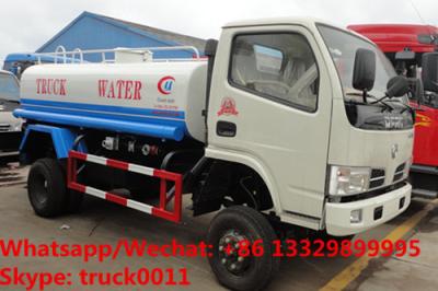 China HOT SALE! best selling CLW Brand 4*2 RHD 5cbm water tank truck, Factory sale best price 5,000Liters cistern tank truck for sale